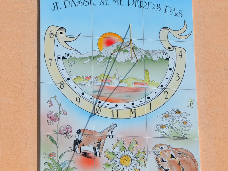 Cadran solaire Marie de Chorges 2026